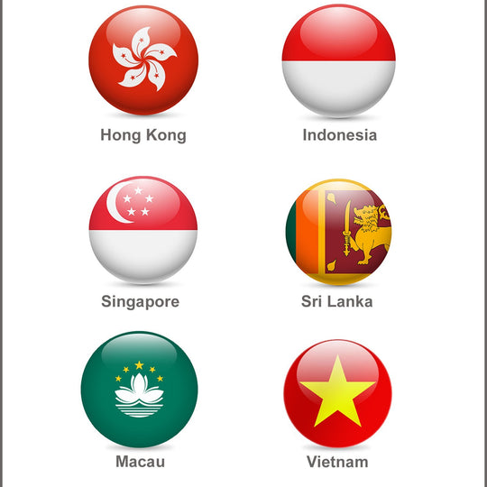 Asia Travel SIM Card by 3UK (Hongkong, Indonesia, Macau, Singapore, Sri Langka, Vietnam) with 12GB Data only for 30 Days