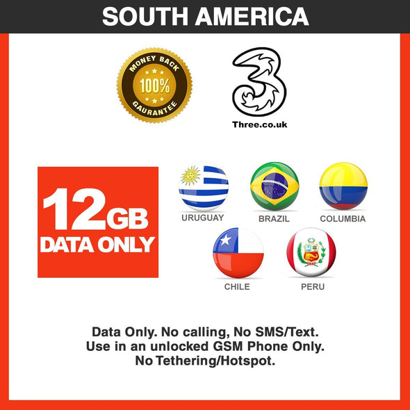 South America SIM Card - BigTravelStore