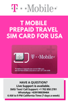 T-Mobile Brand USA Prepaid Travel SIM Card Unlimited Call, Text and 4G LTE Data (for use in USA only) - BigTravelStore